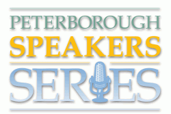 The Peterborough Speaker Series takes place on Wednesday, April 10, 2013 at The Market Hall