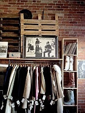 The store reflects owner Ryan Kennedy's passion for both vintage fashion and music (photo: Sympathy for the Rebel)