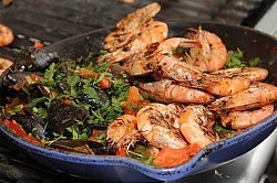 Learn the secret to BBQing succulent shrimp at Friendly Fires (photo: Jason Lichter)