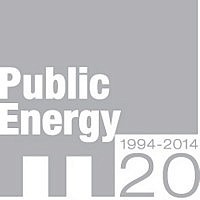 Public Energy's 20th Anniversary Logo (graphic: Public Energy)