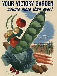 Victory garden poster from World War II (photo: U.S. Agriculture Department)
