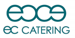 The logo of Cox's new business EC Catering 