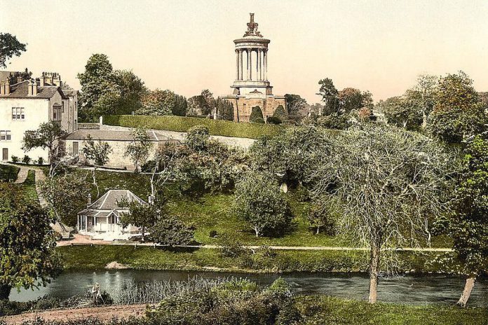 Robert Burns Monument in Ayr, Scotland (photo: public domain)