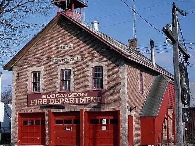 The Bobgcaygeon Fire Department building was originally the Town Hall in 1874