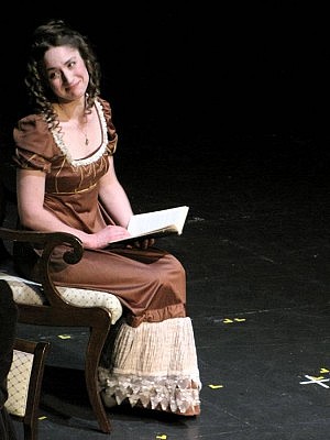 As well as working at Showplace, Kait Dueck is an active member of Peterborough's artistic community. Here she performs as Elizabeth in the Showplace Players' 2012 production of "Pride and Prejudice" (photo: Ray Henderson)