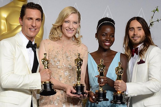 Progress? Lupita Nyong'o won the Best Supporting Actress Oscar in 2014 for her role as a slave in "12 Years a Slave"