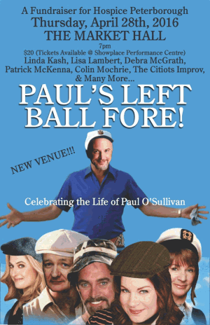 "Paul's Left Ball Fore!", which features an all-star line-up of some of Canada's best improv comedians, quickly sold out