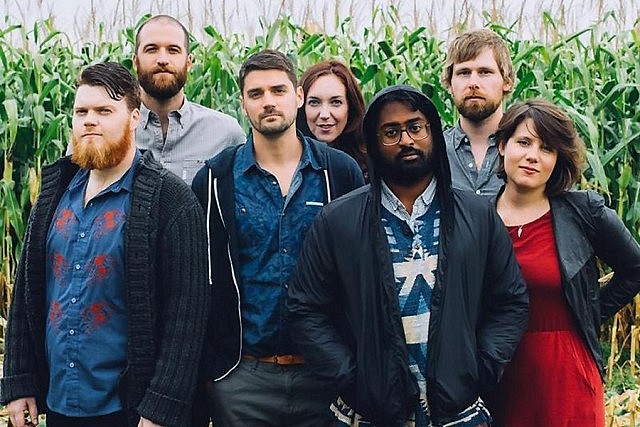 East Coast indie rock band Hey Rosetta! performs on July 13  (publicity photo)