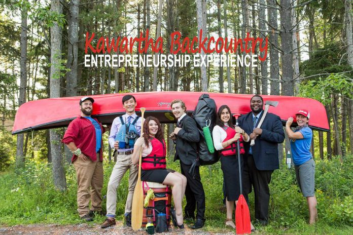 FastStart's Kawartha Backcountry Entrepreneurship Experience program for young entrepreneurs (photo: FastStart Peterborough)