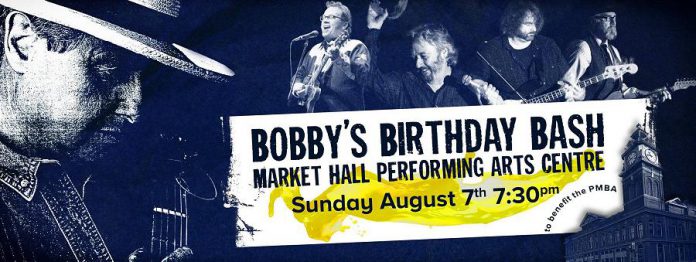 Bobby Watson's 70th Birthday Bash is also a fundraiser for the Peterborough Musicians Benevolent Association (poster: Sean Daniels)