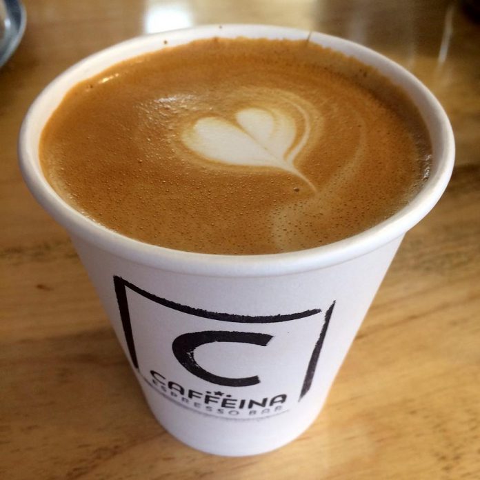 Caffeina is a newly opened espresso and chai bar located on Hunter Street (photo: Eva Fisher)