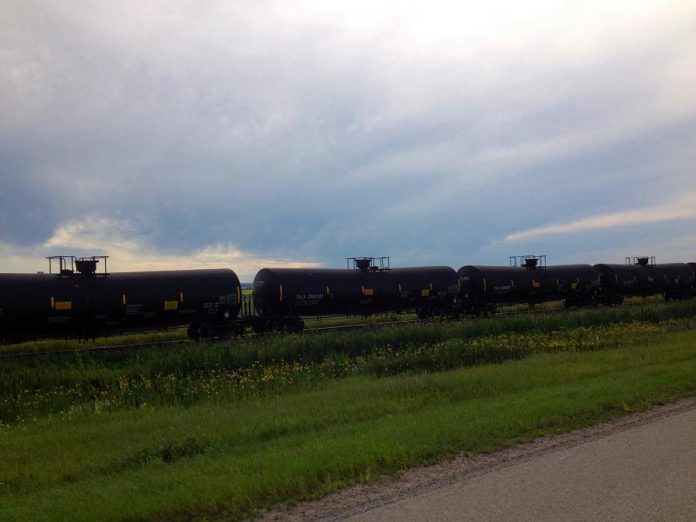 The familiar sight of a prairie train (photo: Josh Fewings)