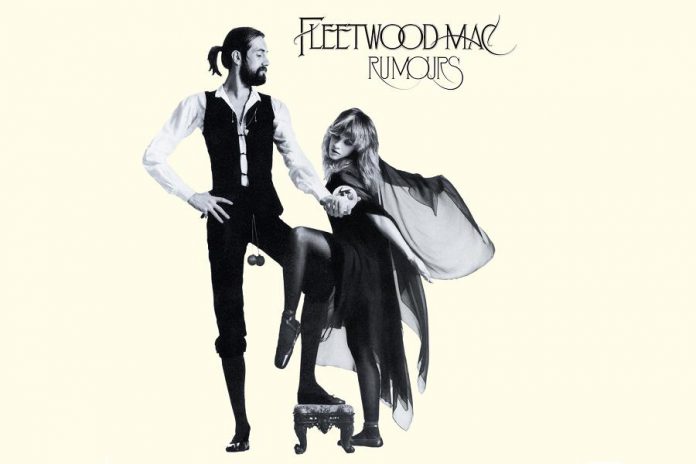 The iconic cover of Fleetwood Mac's "Rumours". The photograph was taken by late rock and roll photographer Herbert Worthington, who was well known for his photos of the band