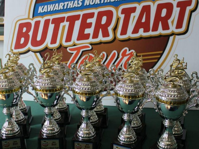 Winners were selected in each of five categories: Best Overall Plain Butter Tart, Best Alternative Tart, Best Gluten-Free Tart, Best Locally Sourced Tart, and People's Choice (photo: Kawarthas Butter Tart Tour / Facebook)