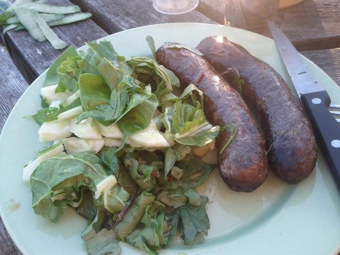 Locavorest also sources meat from Shealand Farms, including these honey garlic sausages (photo: Megan Boyles)