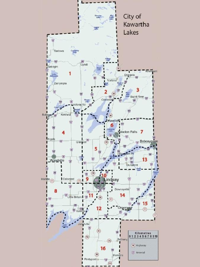 City of Kawartha Lakes to have half as many councillors in 2018