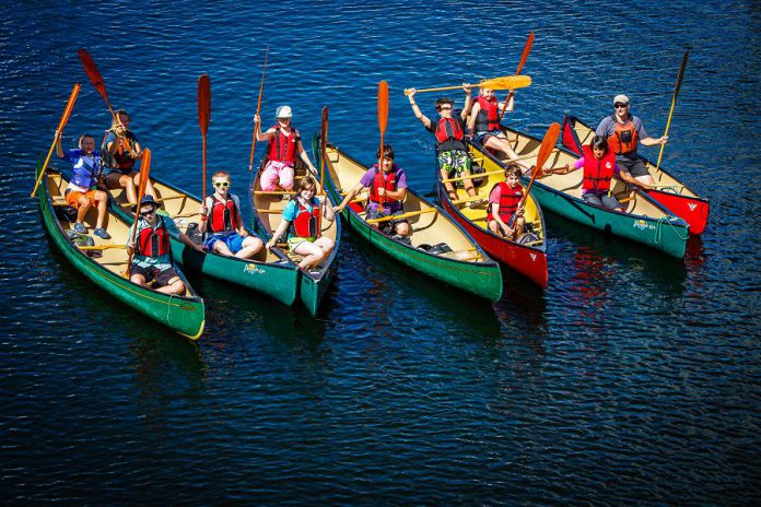 Among other things, the museum would use equipment purchased through the Aviva Community Fund to transport children to summer paddling camps (photo: The Canadian Canoe Museum)