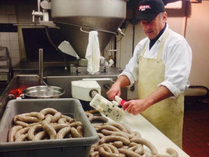 Franz's Butcher Shop & Catering makes a variety of sausages including traditional German varieties. (Photo:  Franz's Butcher Shop & Catering)