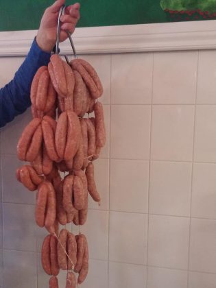 The apple pork sausages from Grant's Butcher Shop in Bobcaygeon are one of their most popular varieties. (Photo: Grant's Butcher Shop)
