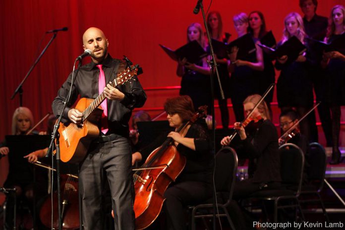 Michael Gabriel in performance (photo: Kevin Lamb)