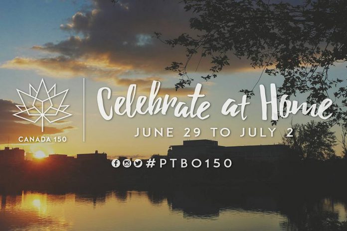 Canada 150th Anniversary Celebrations Committee is hosting a four-day celebration of Canada's 150th birthday next year, themed  "Celebrate At Home" (photo: Ptbo150 / Facebook)