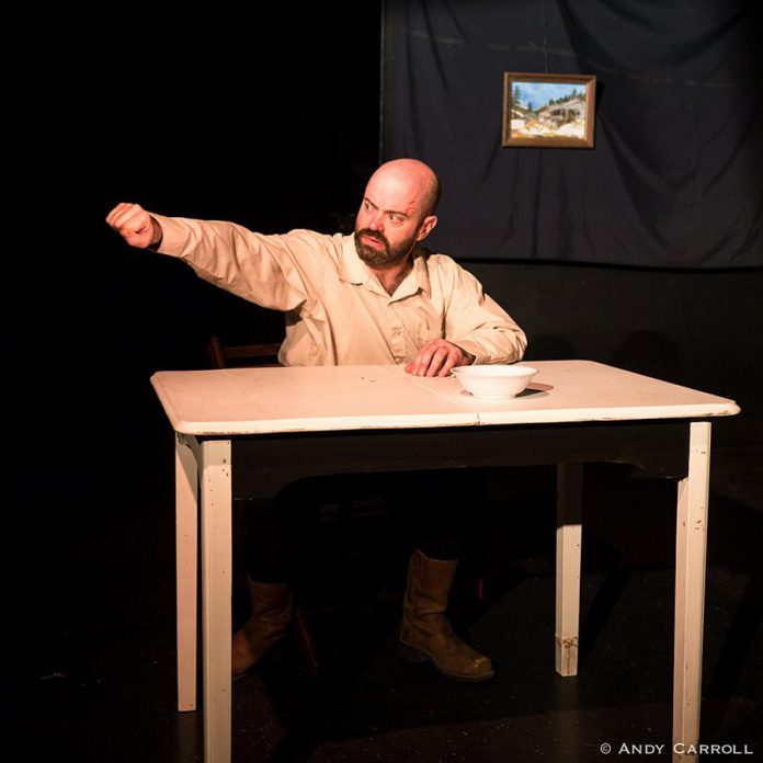 Dan Smith in "The Disgusting Old Man From Kartoon" by Bernie Martin (Photo: Andy Carroll)