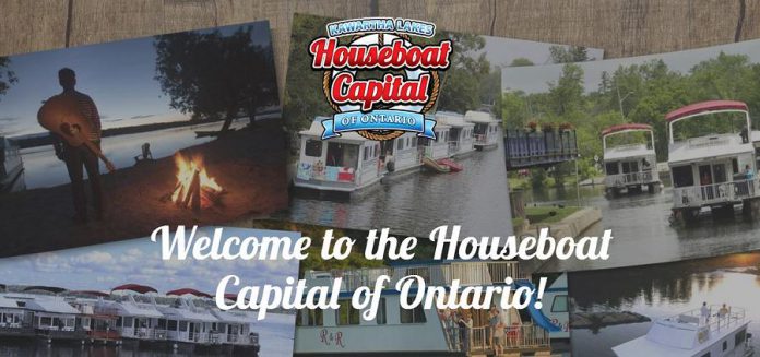 Happy Days Houseboats and R&R Houseboat Rentals in Bobcaygeon and Egan Houseboats in Omemee joined forces and used Partnership Allocation funding to create the "Kawartha Lakes Houseboat Capital of Ontario" marketing campaign (photo: Kawartha Lakes Houseboat Capital of Ontario)