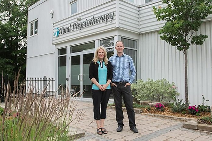 Jane Oldfield and Kevin Hickey, owners of Total Physiotherapy (supplied photo)