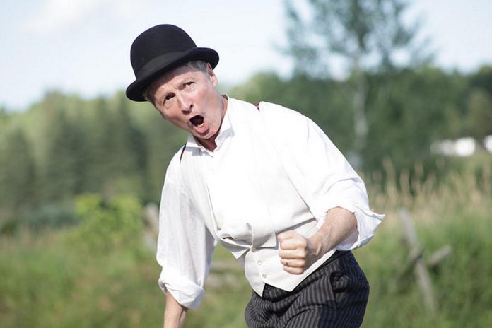 4th Line Theatre presents the world premiere of The History of Drinking in Cavan by Robert Winslow in summer 2017. Pictured is Robert Winslow in 4th Line Theatre’s 2012 production of Queen Marie.(Photo: Wayne Eardley, Brookside Studio) 