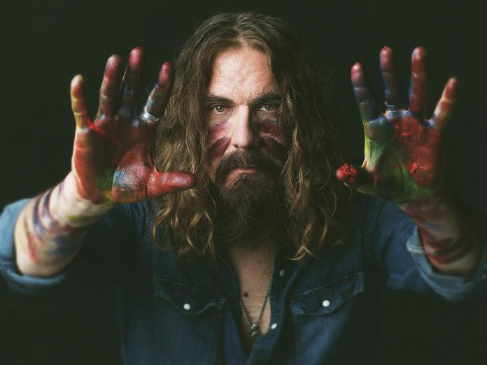 Tom Wilson from the cover of "Beautiful Scars", the latest record from acid folk band Lee Harvey Osmond (photo: Jen Squires)
