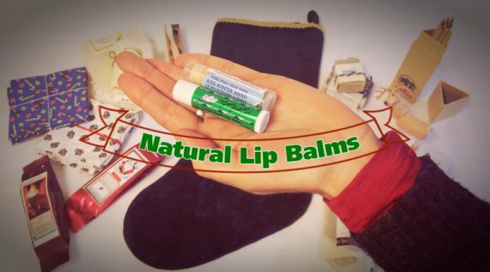 Natural lip balm