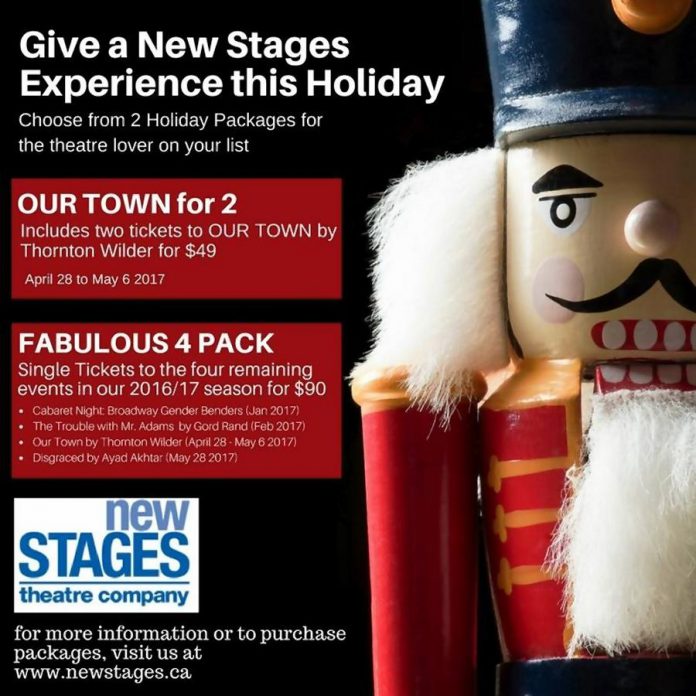 New Stages Peterborough is offering a Christmas promotion on tickets (graphic: New Stages)