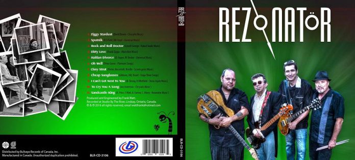 The cover from Rezonator's just-released debut album. They'll be performing with Al Black in the Nexicom Studio at Showplace Performance Centre on December 17 (photo: Rezonator)