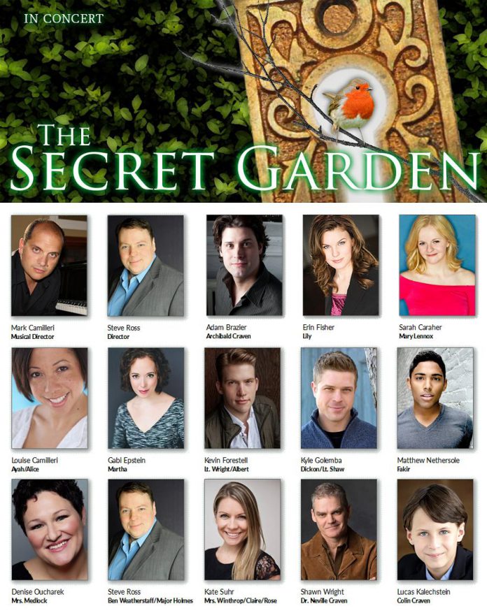In The Secret Garden, which runs from January 13 to 15 in Toronto, Kate Suhr will be sharing the stage with some well-known Toronto performers (photo: Podium Concert Productions)