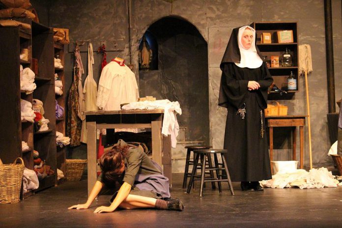 "Eclipsed" tells the story of Ireland's Magdalene Laundries, institutions run by Catholic nuns where 30,000 "fallen" women were enslaved between 1765 and 1996 (photo: Kayleigh Hindman, Peterborough Theatre Guild)