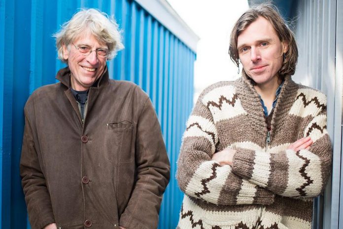 Bill and Joel Plaskett: "My dad and I share a love of folk music." (photo courtesy of Joel Plaskett)