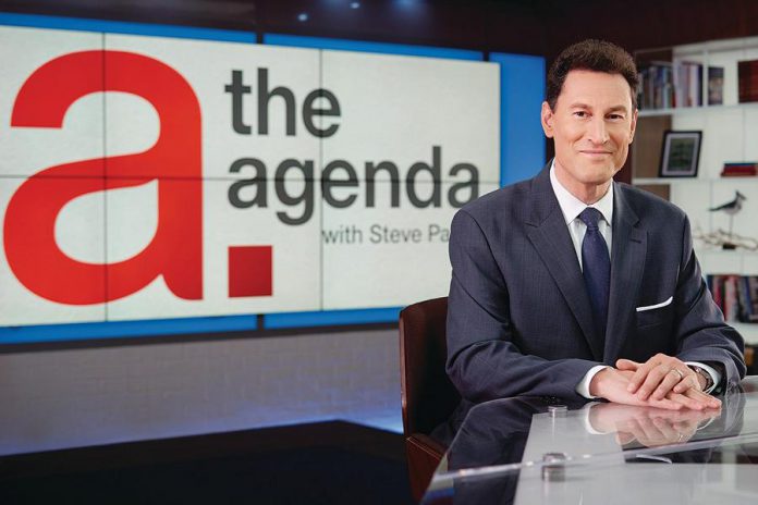  Steve Paiken, anchor of TVO's current affairs program The Agenda with Steve Paikin, is speaking at the Market Hall on March 23 (photo: TVO)