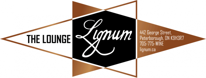The Lounge by Lignum, a new wine bar and small plates dining lounge, opens in downtown Peterborough on January 18 (graphic: Lignum)The Lounge by Lignum, a new wine bar and small plates dining lounge, opens in downtown Peterborough on January 18 (graphic: Lignum)