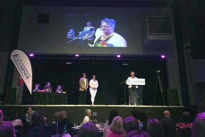 Local business owner and WBN board member Louise Racine conceived of the idea of a local conference on International Women's Day after receiving the Judy Heffernan Award at the Women in Business awards in June 2016 (photo: WBN / Facebook)