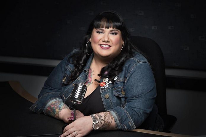 Recovered lawyer, feminist comic, and CBC radio host Candy Palmater is one of the keynote speakers at the first-ever International Women's Day Conference Peterborough on March 8th in Peterborough (publicity photo)