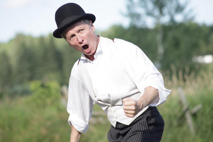 4th Line Theatre presents the world premiere of The History of Drinking in Cavan by Robert Winslow in summer 2017. Pictured is Robert Winslow in 4th Line Theatre's 2012 production of Queen Marie. (Photo: Wayne Eardley, Brookside Studio) 