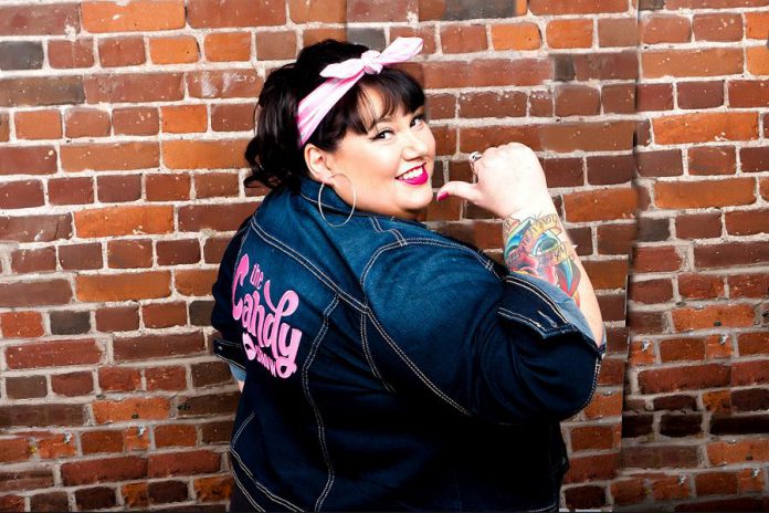 Candy Palmater is the creator and star of The Candy Show, a national award-winning TV series broadcast on APTN (photo: Stoo Metz)