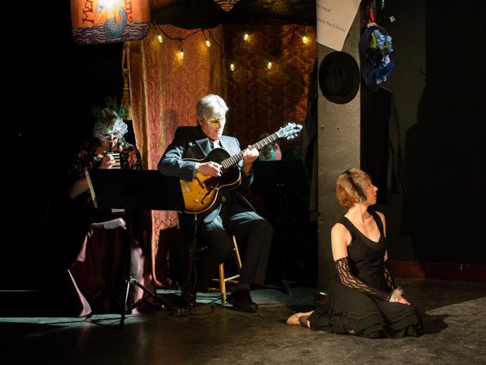 The production features original music written and performed by Rob Fortin, along with Susan Newman, Dan Fortin, and Bennett Bedoukian (photo: Andy Carroll)