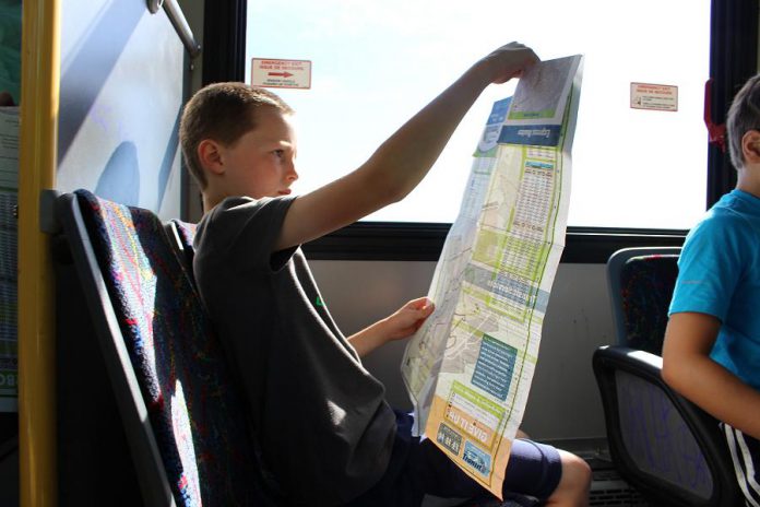  Learning how to read a transit map and schedule, using these resources to plan a trip, becoming comfortable on the transit system, knowing how to pay for the fare, recognizing stops, and transferring buses when needed, are all life skills that will help prepare students to travel independently.  
