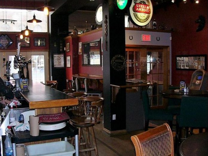 A photo of the interior of The Black Horse Pub from the property listing on the Century 21 website (photo: Century 21)