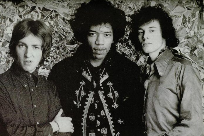 The Jimi Hendrix Experience (Mitch Mitchell, Jimi Hendrix, and Noel Redding) released "Are You Experienced" in 1967