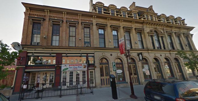 The building at 450 George Street North, currently housing The Black Horse Pub and attached to the historically designated Morrow Building. Peterborough City Council has declined a recommendation from Peterborough Architectural Conservation Advisory Committee to designate 144 Brock Street as a heritage building. (Photo: Google)