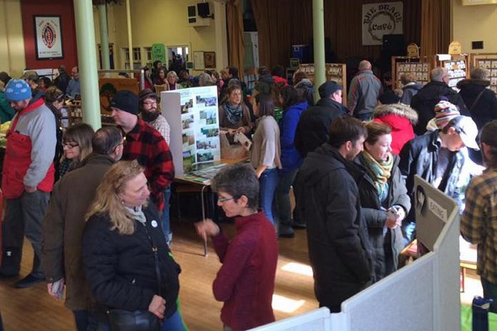 Hundreds of people checked out the offerings at Seedy Sunday on March 12. If you missed it, you can find more seeds at the Farmers' Market in upcoming weekso by stopping into the GreenUP Store, which carries a variety of fresh, local, and organically grown vegetable seeds as well as kits for growing vegetable mixes, herbs, micro-greens, and edible flowers. (Photo: Jillian Bishop of UrbanTomato / Facebook)