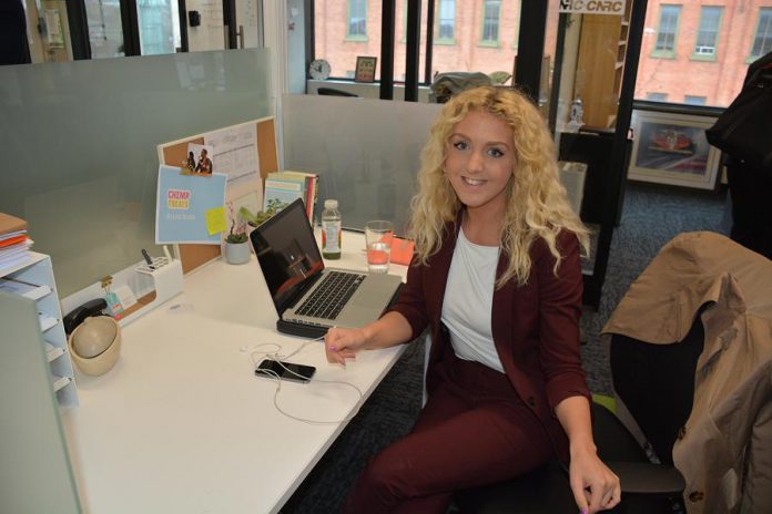 Brooke Hammer of Chimp Treats has seen her banana-based frozen dessert business thrive with the help of the Innovation Cluster. Whole Foods, which as more than 460 stores in North America and the United Kingdom, will now be carrying her company's products.  (Photo: Eva Fisher / kawarthaNOW)