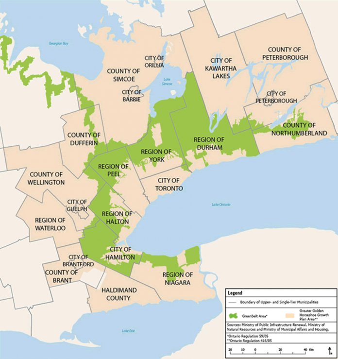 The Non-Resident Speculation Tax applies to residential property in the Greater Golden Horsehoe (graphic: Ontario Ministry of Finance)